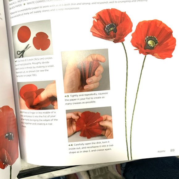 Paper Blooms: 25 Extraordinary Flowers to Make Book - Picture 2 of 6